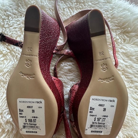 Longchamp - brand new - Lace-up wedge sandals - Picture 4 of 5